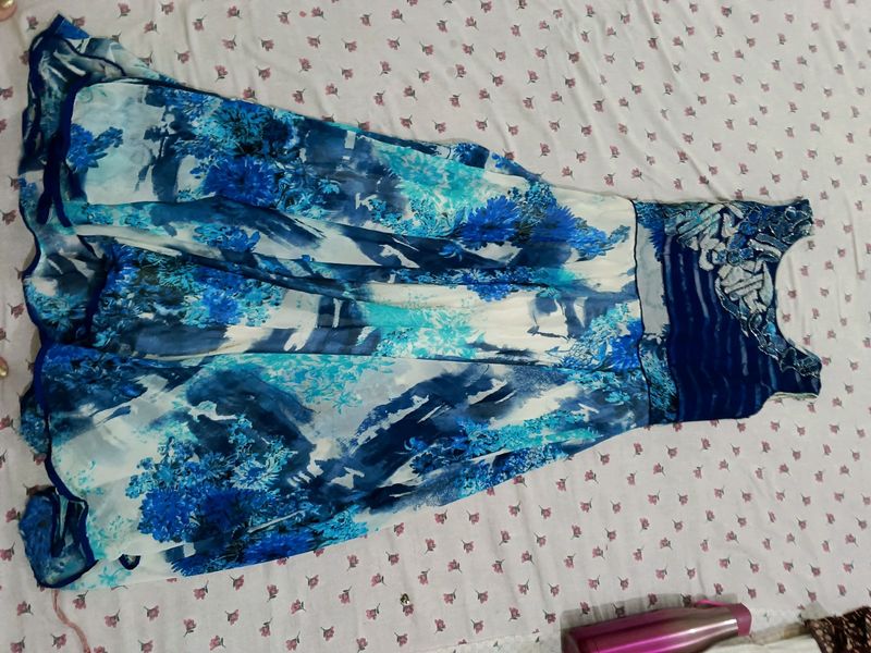 I Am Selling Ocean Printed Maxi