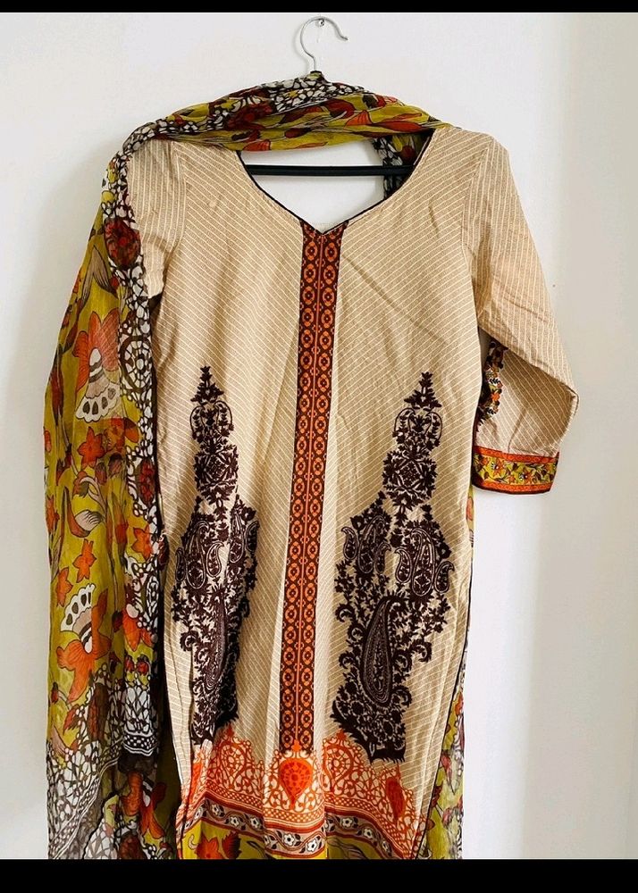 Readymade Embroidered Pakistani Suit