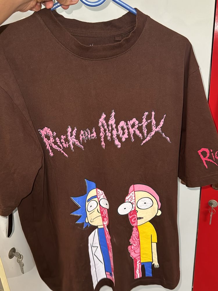 Rick And Mortyy Oversized T-Shirt