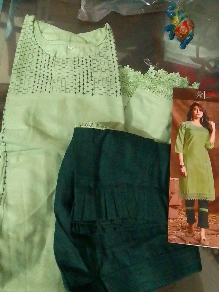 Cotton Kurti With Pant