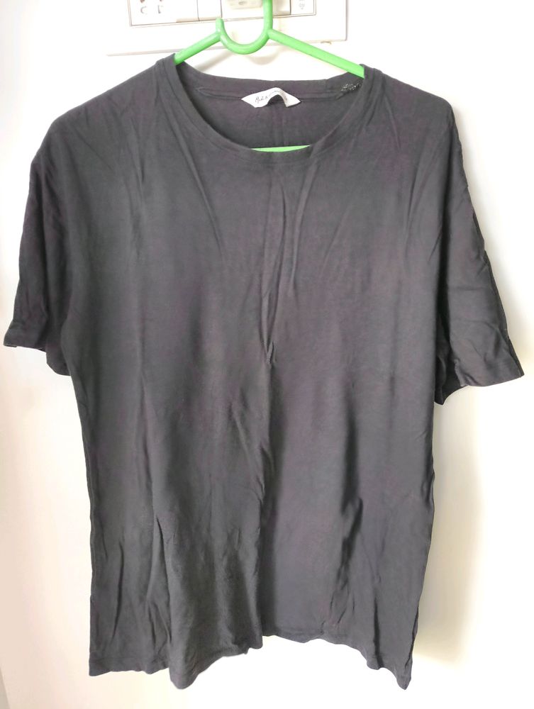 Cotton Charcoal Tee