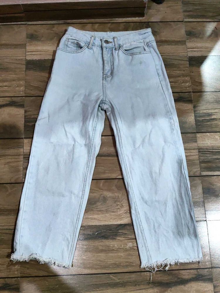 Korean Stright Fit Jeans