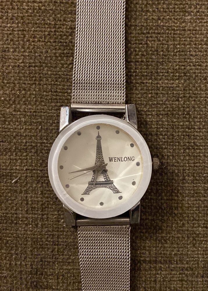 Silver Watch ( Stainless Steel )