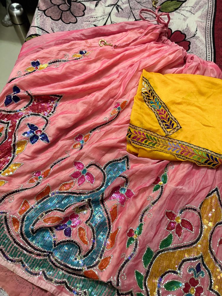 Heavy Navratri Ghaghra And Dupatta