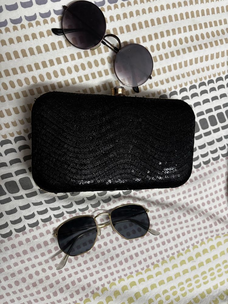 Party Combo Clutch & Shades