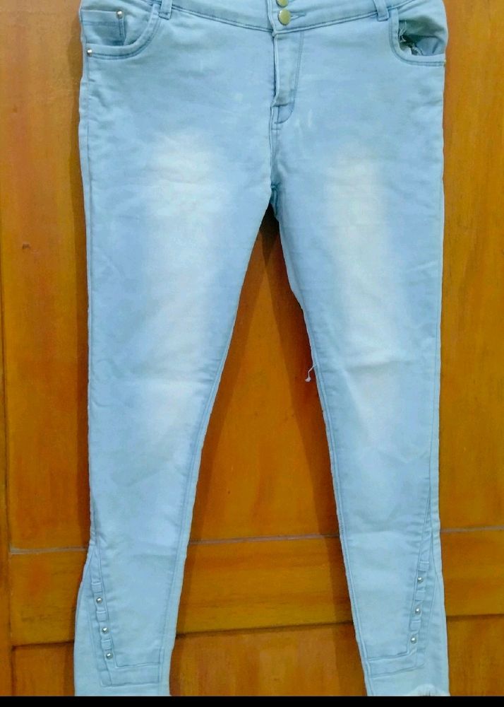 Iceblue Jeans For Women And Girl