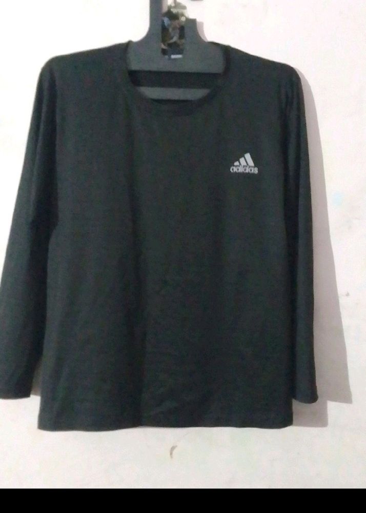 Black Colour Sports T-shirt