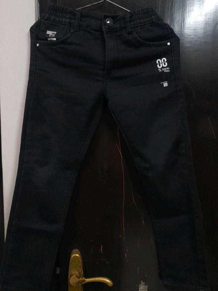 A New One Black Jeans For Kids