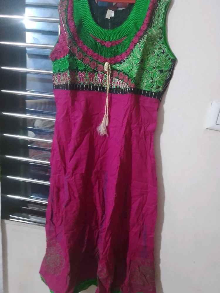 Cotton And Georgette Kurti  Combo 3