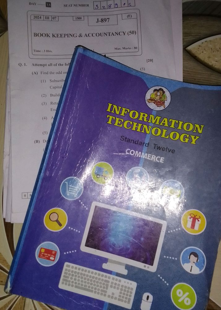 Information Technology Textbook+2024 12 Com QPaper