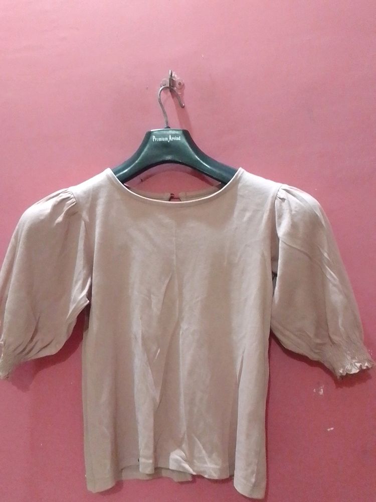 Active,Casual Top , Peach Colour