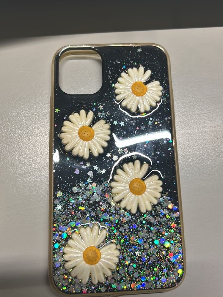 Black Flower Iphone 11 Case