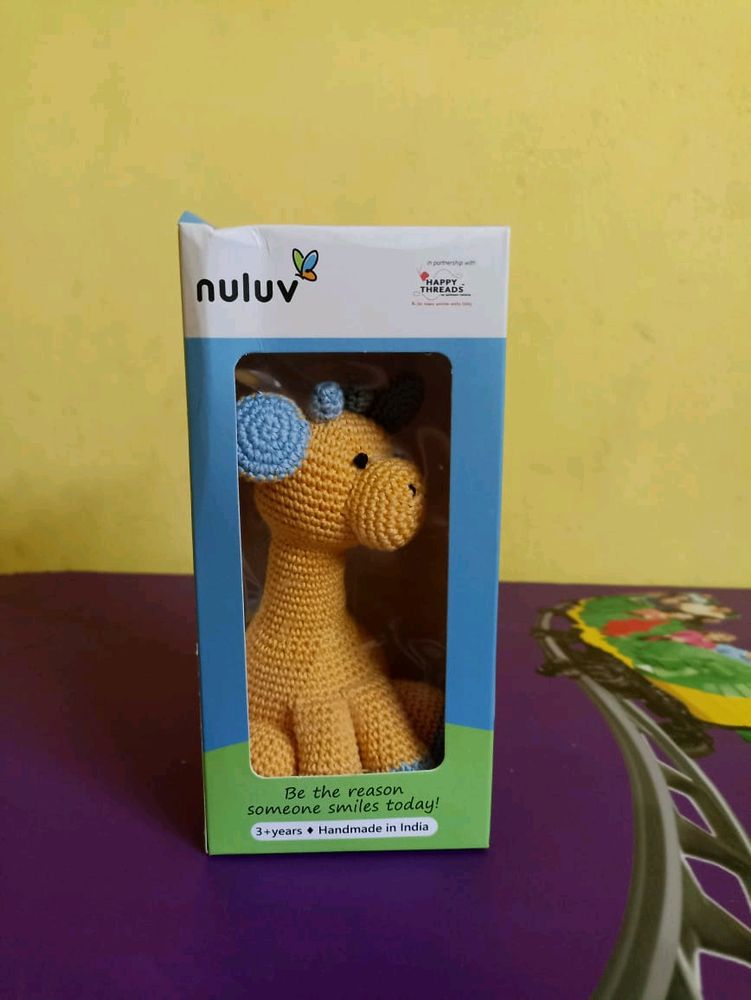 Nuluv Happy Threads Clever Giraffe New