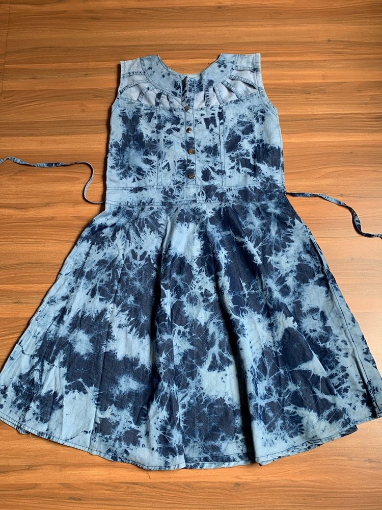 A Pretty Denim Dress.