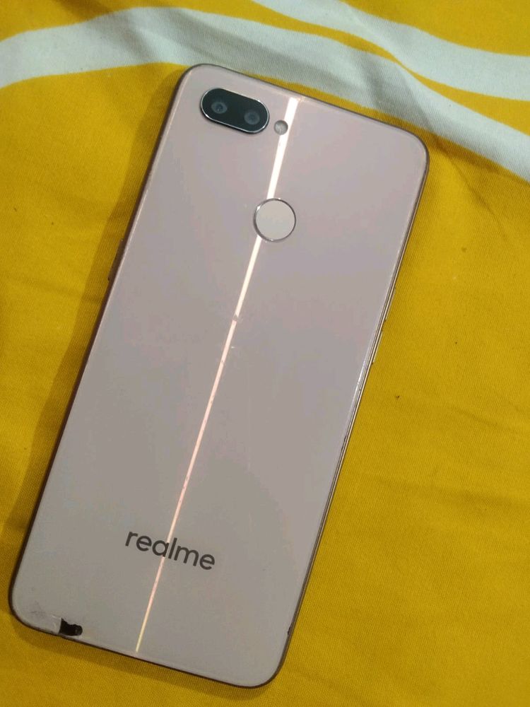 Beige Colour Realme U1 Android Phone