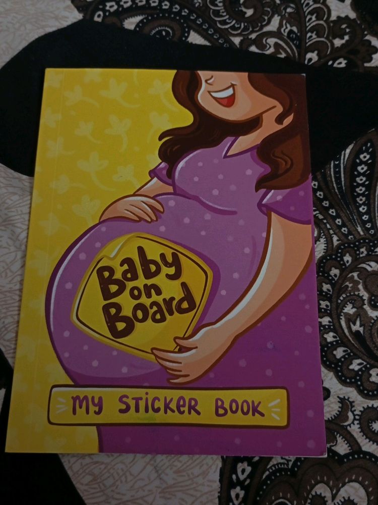 Maternity Sticker Book For Mommy To Be