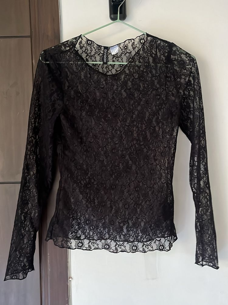 H&M Lace Top