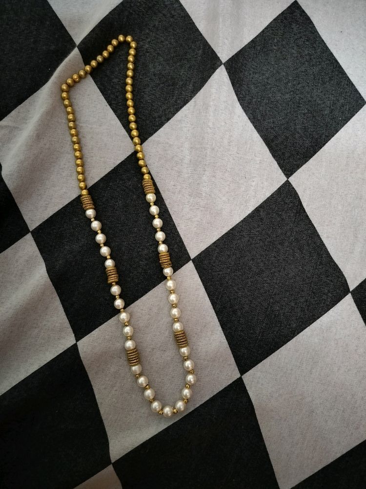 Combo Of Two Pearl Necklace Or Mala