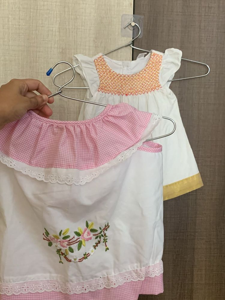 Set Of 2 Baby Tops