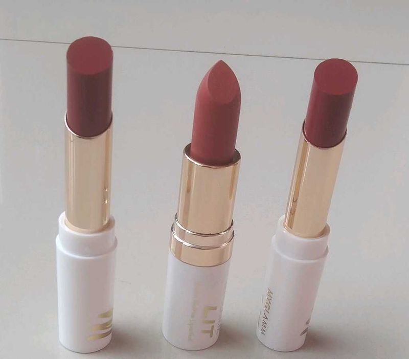 Combo Of 3 Lipstick