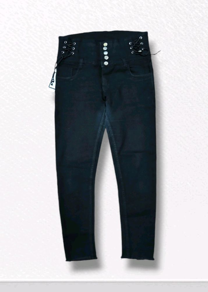 W-13 Size-32 Slim Fit Women Denim Jeans