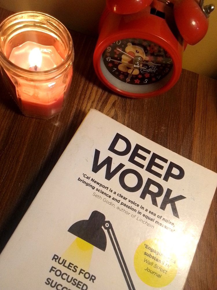 "DEEP WORK" Self Help Book.