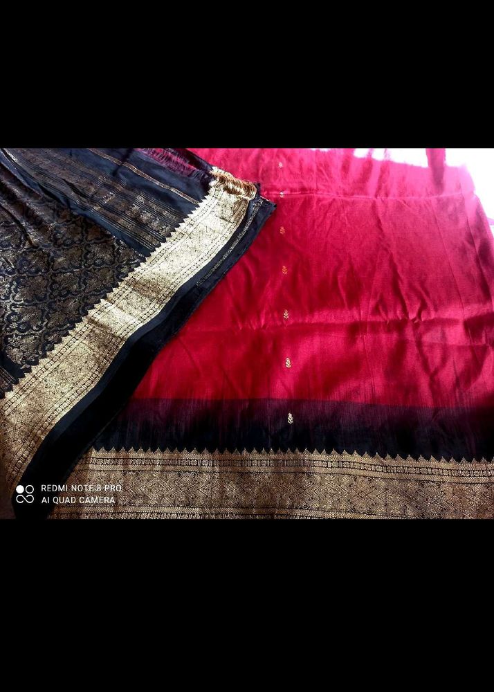 Pure Kanjeevaram Silk Saree Without blouse