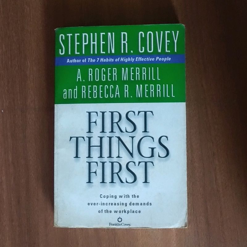 1st Things First