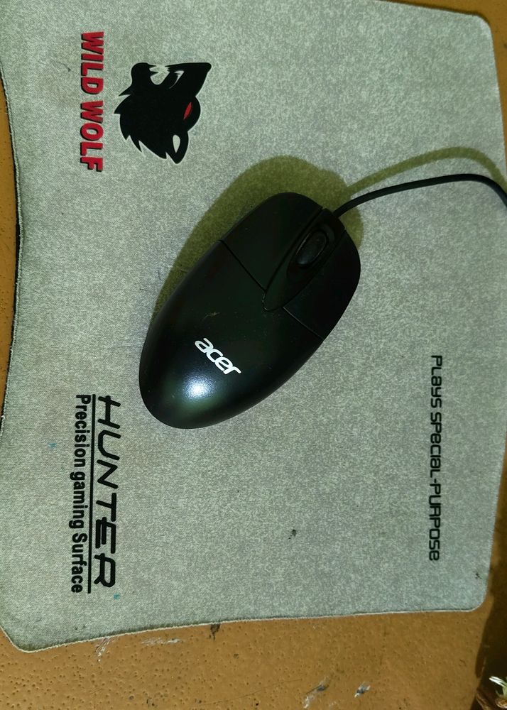 Mouse and Mousepad