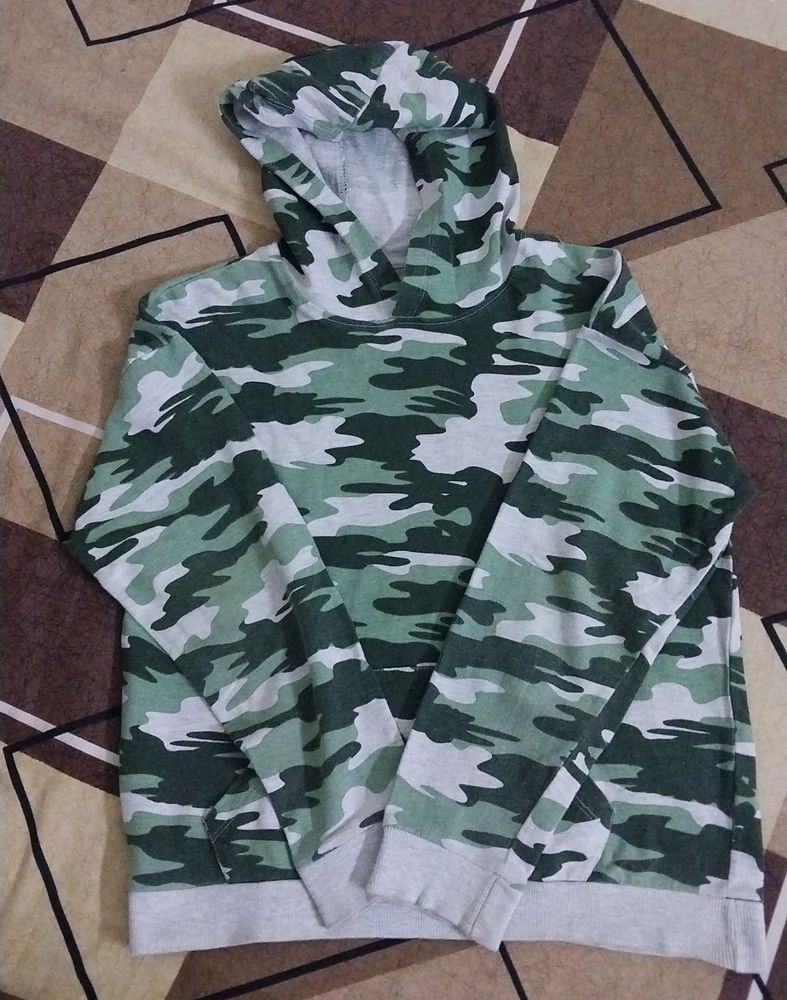 Cool Printed Hoodie For Boys