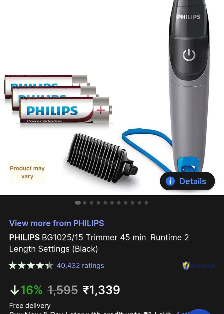 Philips Bodygroom Brand New