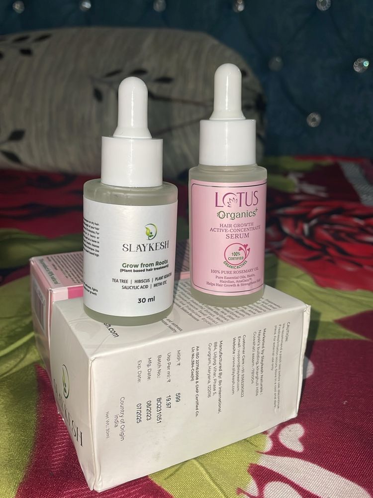 COMBO hair growth serum lotus & slaykesh