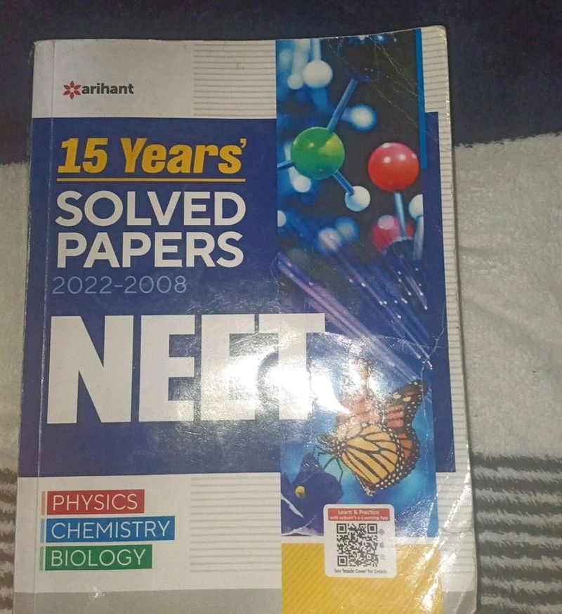 Combo Of NEET 15 Years Solved Papers & Diary