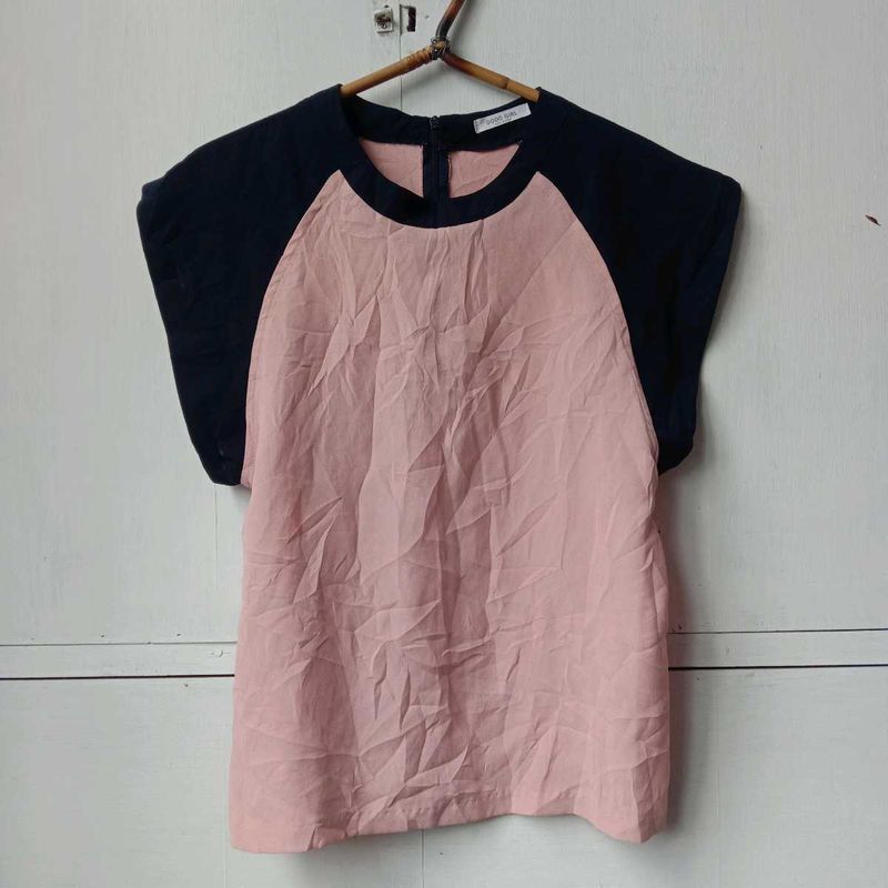 Formal And Active Wear Peach Top