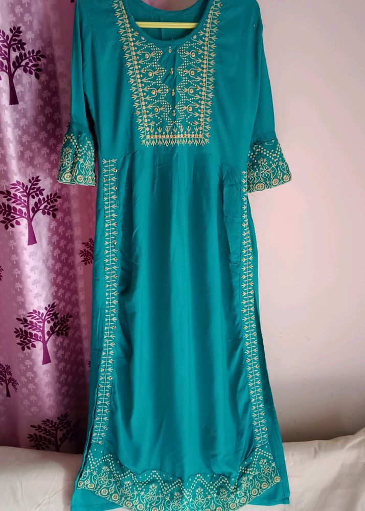 Sea Green Kurti