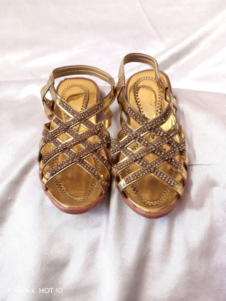 Golden Sandal