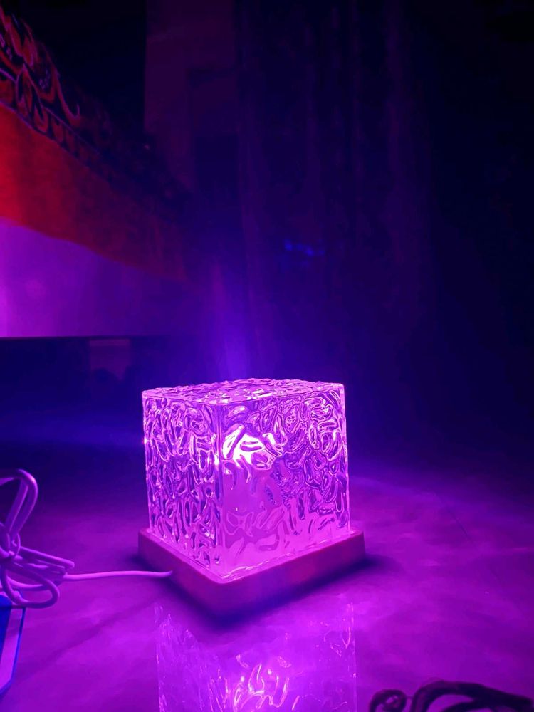 3D Ocean Wave Projector Lamp - USB Rechargeable