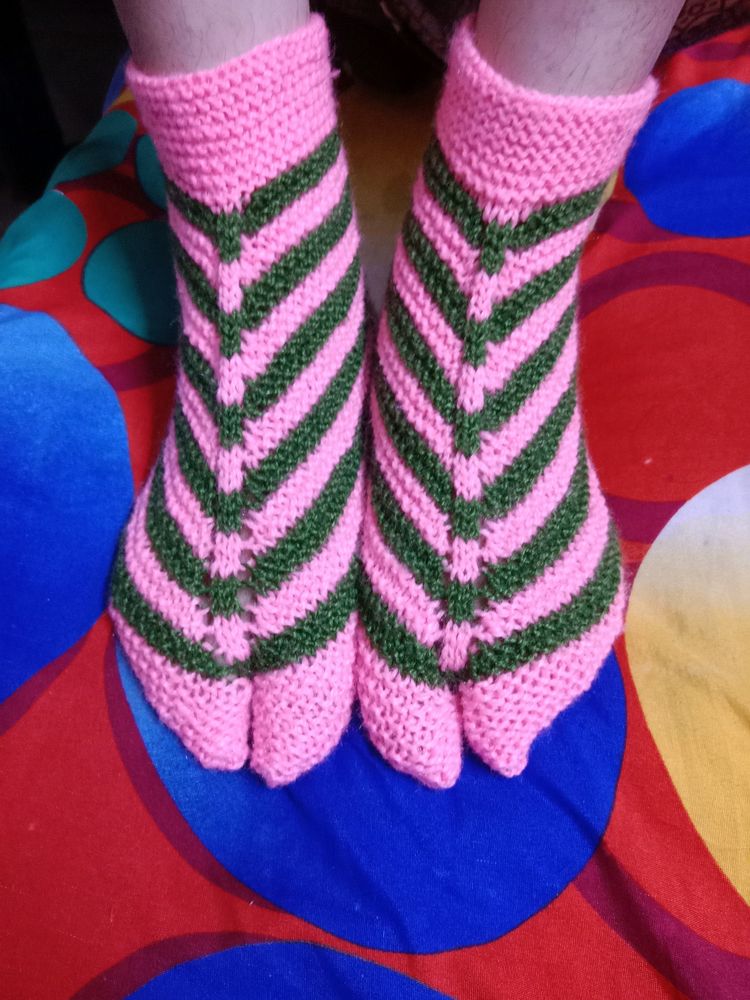 New Unused Handmade Woolen Socks