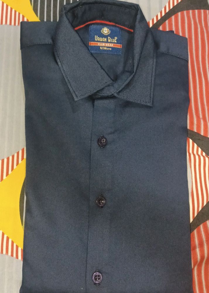 Navy Blue Shirt