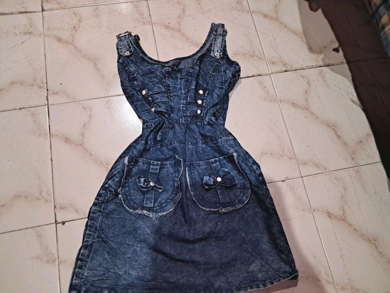 Denim Dungaree