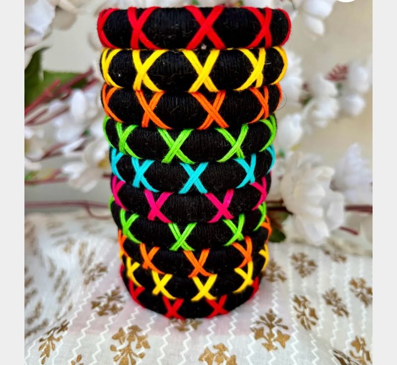 Black Navratri Bangles