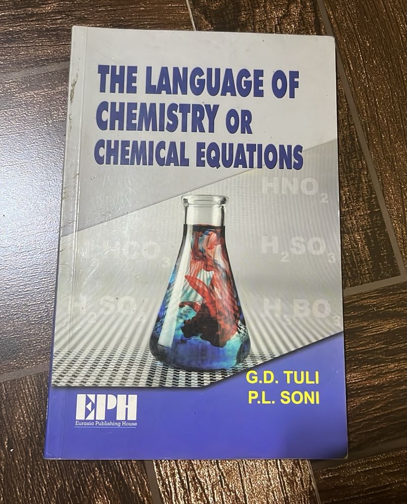 The Language Of Chemistry Or Chemical Equations