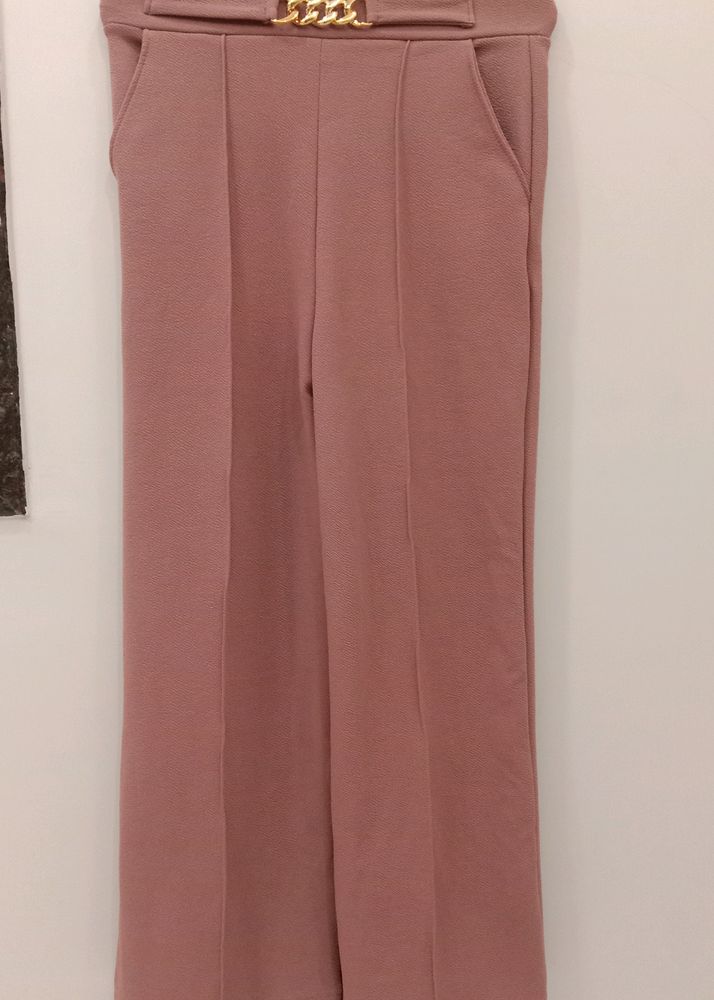 Formal& Causal Wear Mauve Coloured Trouser