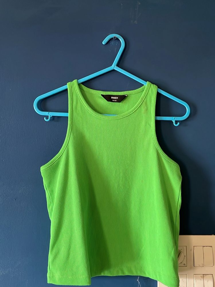 A Green Tank Top