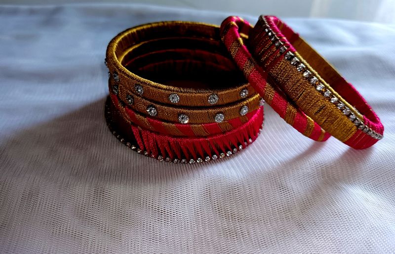 New Thread Bangles