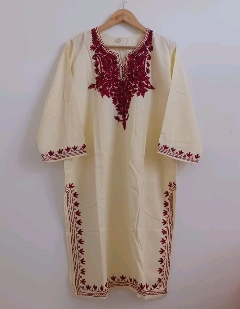 Kashmiri Embroidery Kurta