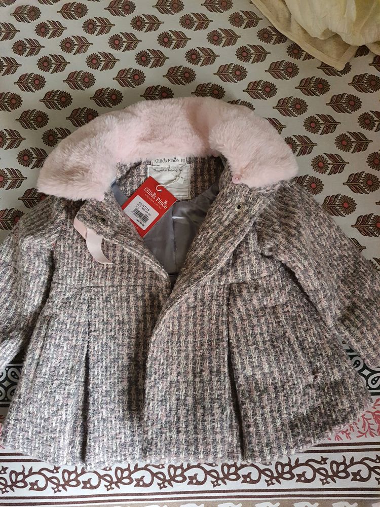 Ollive Place Woollen Girls Jacket