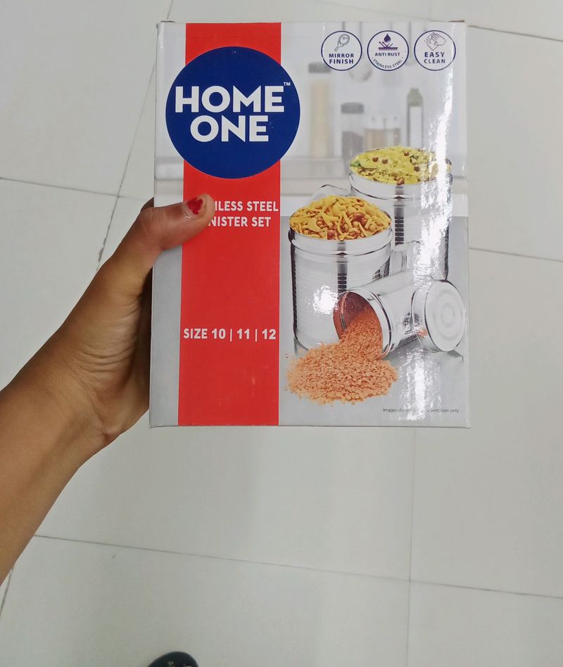 Homeone Stainless Steel Container Set