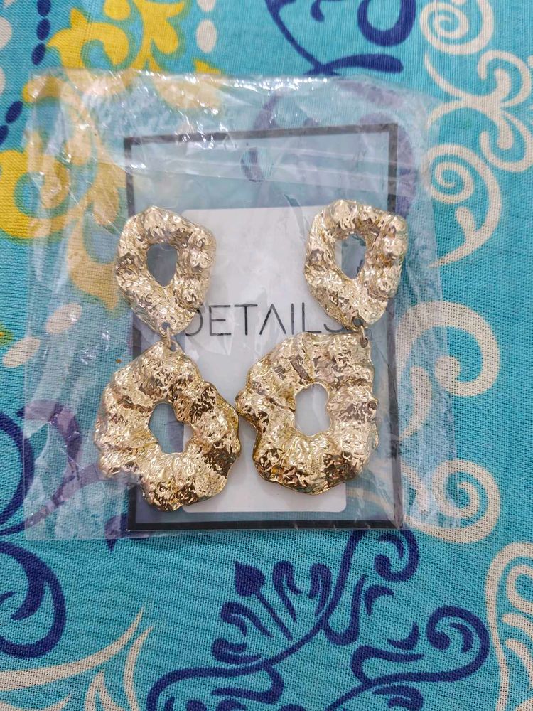 Kazo Brand New Gold Earrings