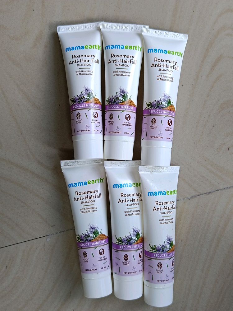 Combo Mamaearth Shampoo Pack Of 6